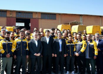 آیین احداث مرکز پردازش هوشمند پستی غرب و شمال غرب کشور برگزار شد