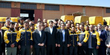 آیین احداث مرکز پردازش هوشمند پستی غرب و شمال غرب کشور برگزار شد